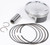 Piston Kit Bb Forged 104.96/+3.00 9.2:1 Yam