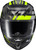 Exo R430 Full Face Helmet Paradox Hi Viz Sm