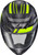 Exo R430 Full Face Helmet Paradox Hi Viz Sm
