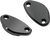Mirror Block Off Plates Pair Black Kaw