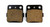 EPI 07-24 Honda 420 Rancher/500 Foreman/ Rubicon/Yamaha 250-350 Raptor Extreme Brake Pad - Pair