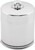 Twin Power M8 Chrome Oil Filter With Nut Replaces H-D 62700297 Twin Power M8 Chrome Oil Filter With Nut Replaces H-D 62700297
