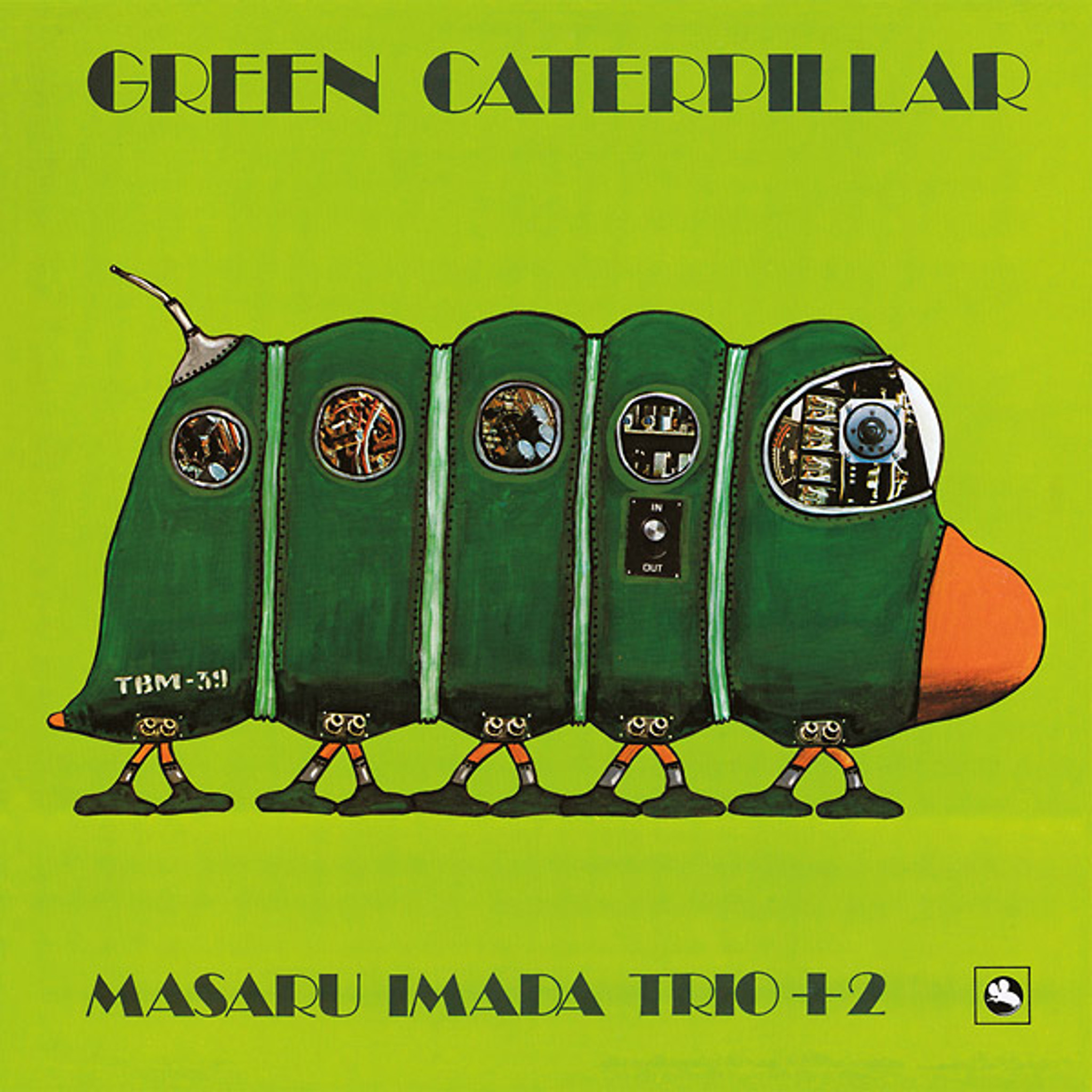 MASARU IMADA TRIO + 2: Green Caterpillar LP - TWO HEADED DOG