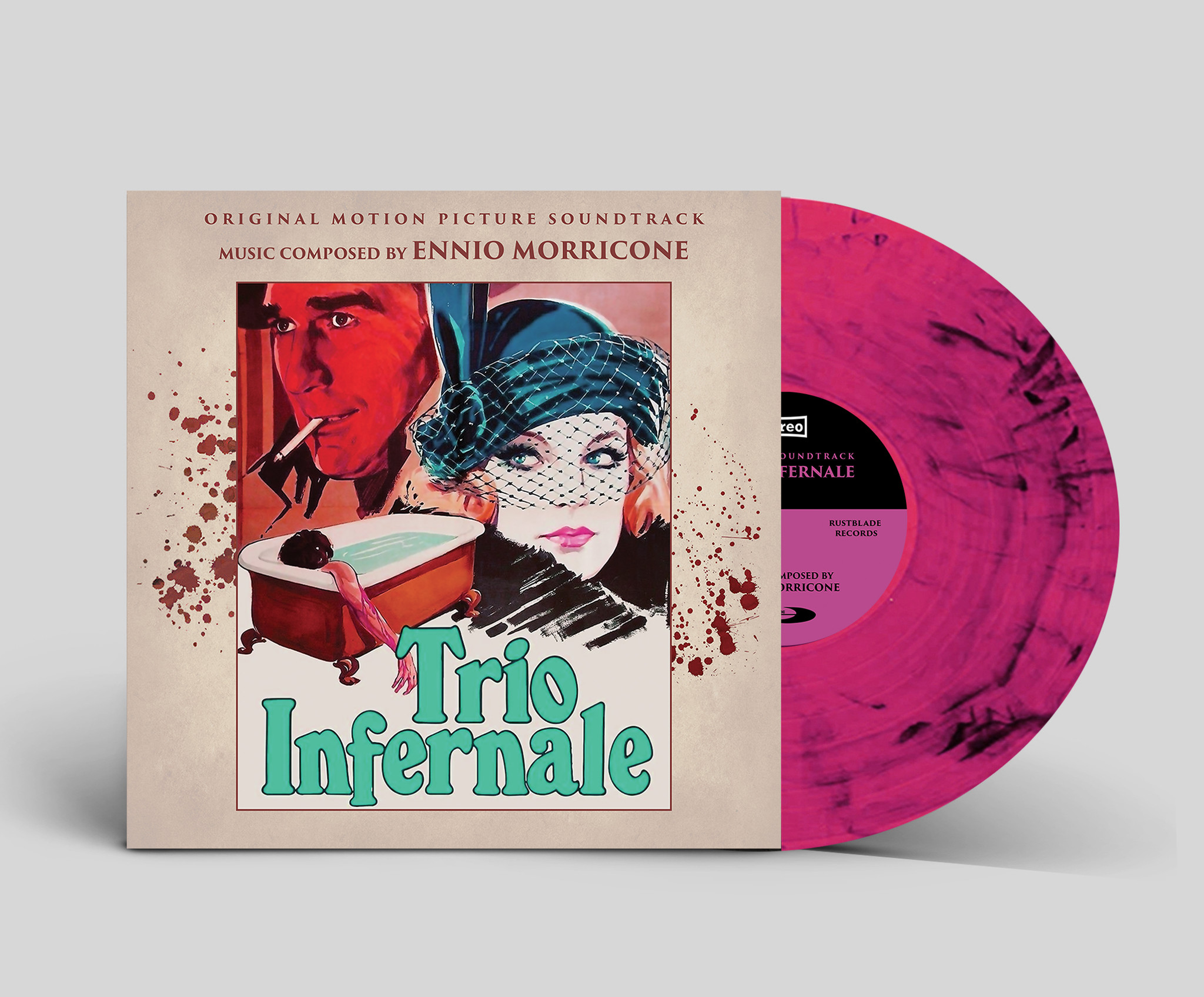 エンニオ・モリコーネ/ TRIO INFERNALE CD ENNIO MORRICONE: Trio Infernale (Original Soundtrack) LP - TWO