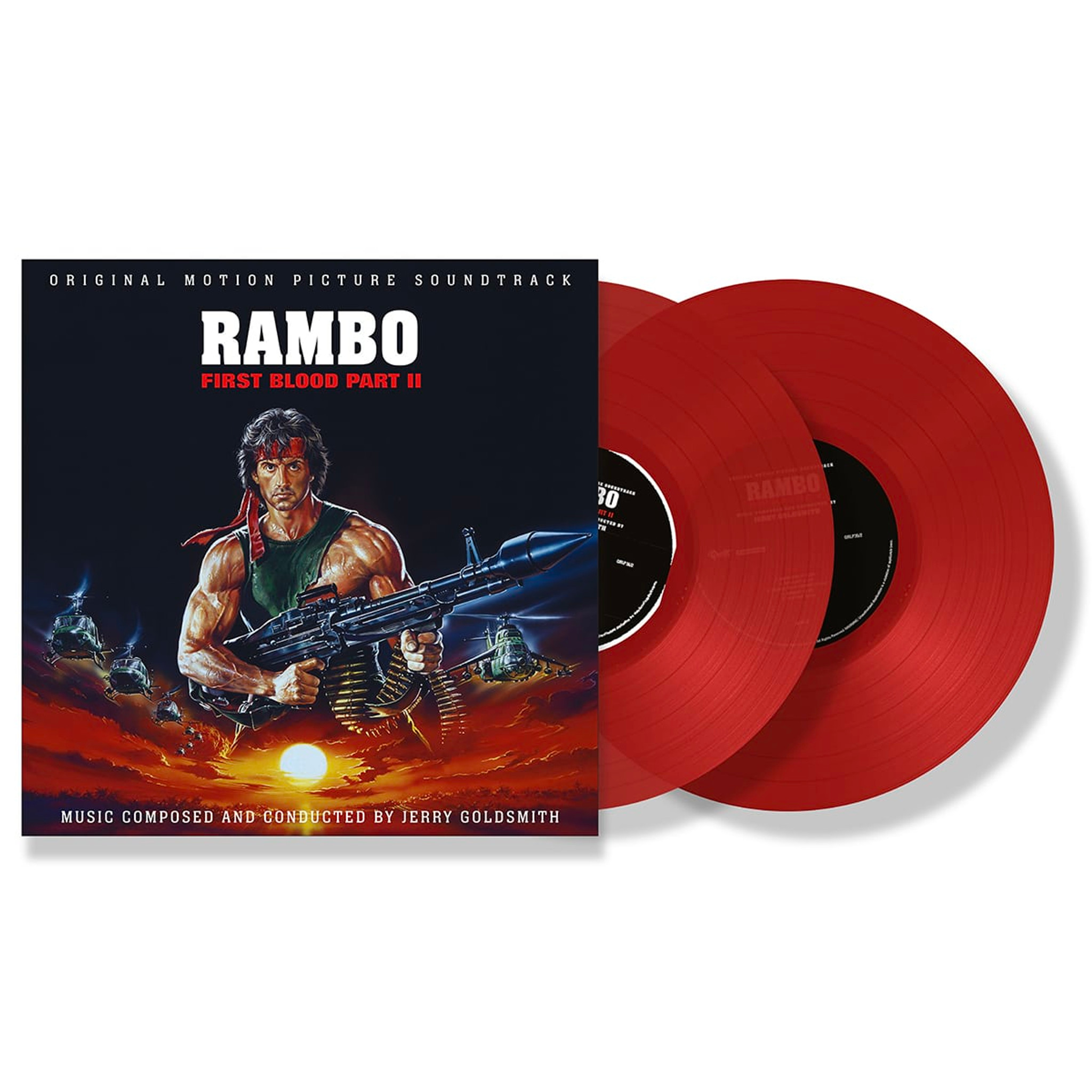 Vinyl　JERRY　Goldsmith　GOLDSMITH:　HEADED　Collection)　Rambo　DOG　5LP　(The　Jerry　TWO