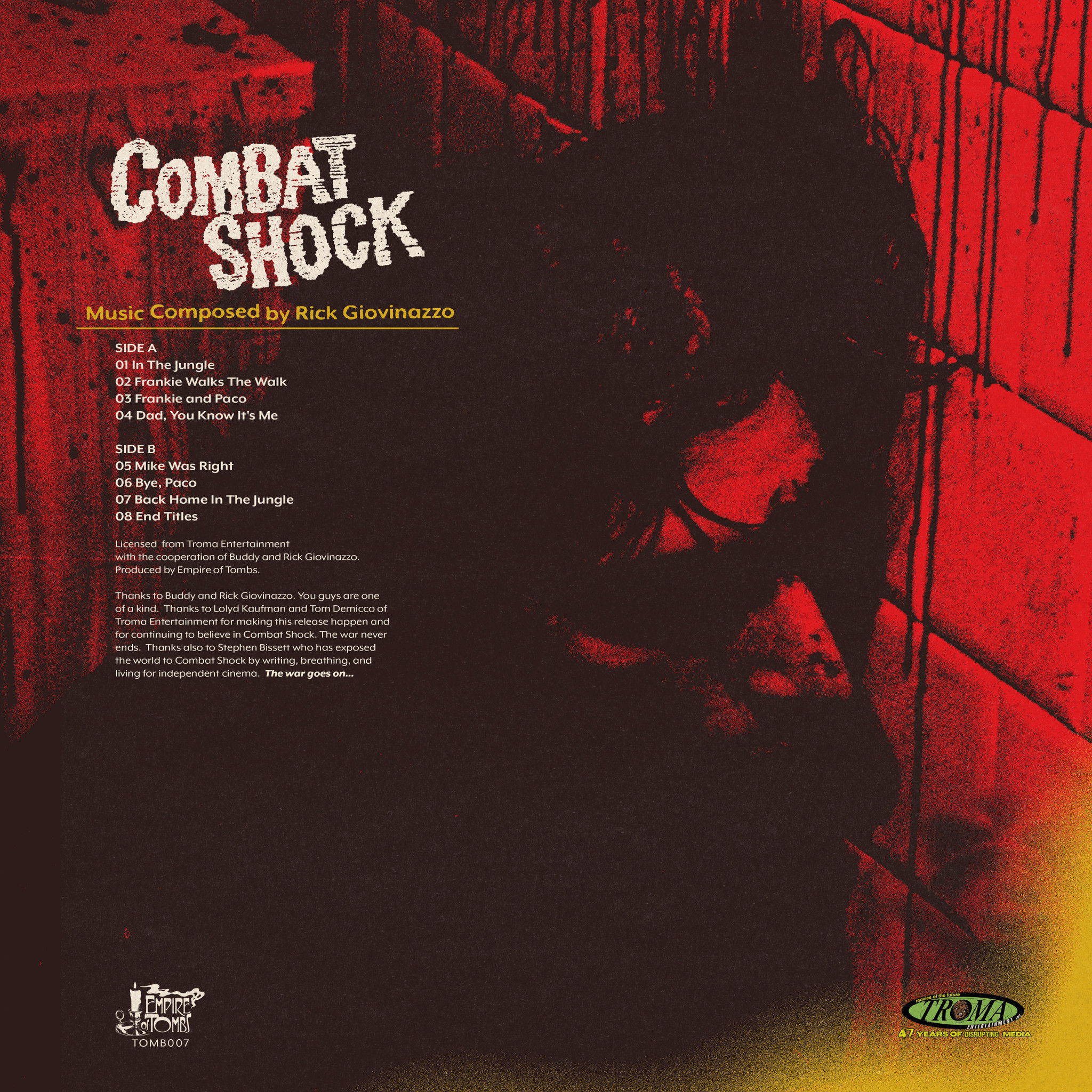 RICK GIOVINAZZO: Combat Shock (American Nightmares