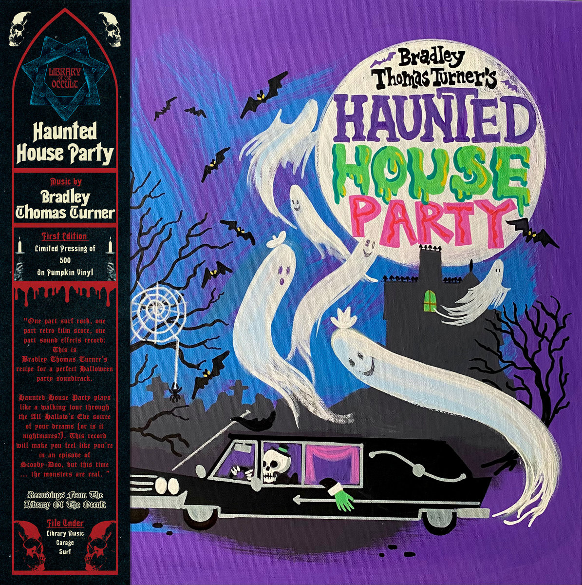 BRADLEY THOMAS TURNER: Haunted House Party LP - TWO HEADED DOG