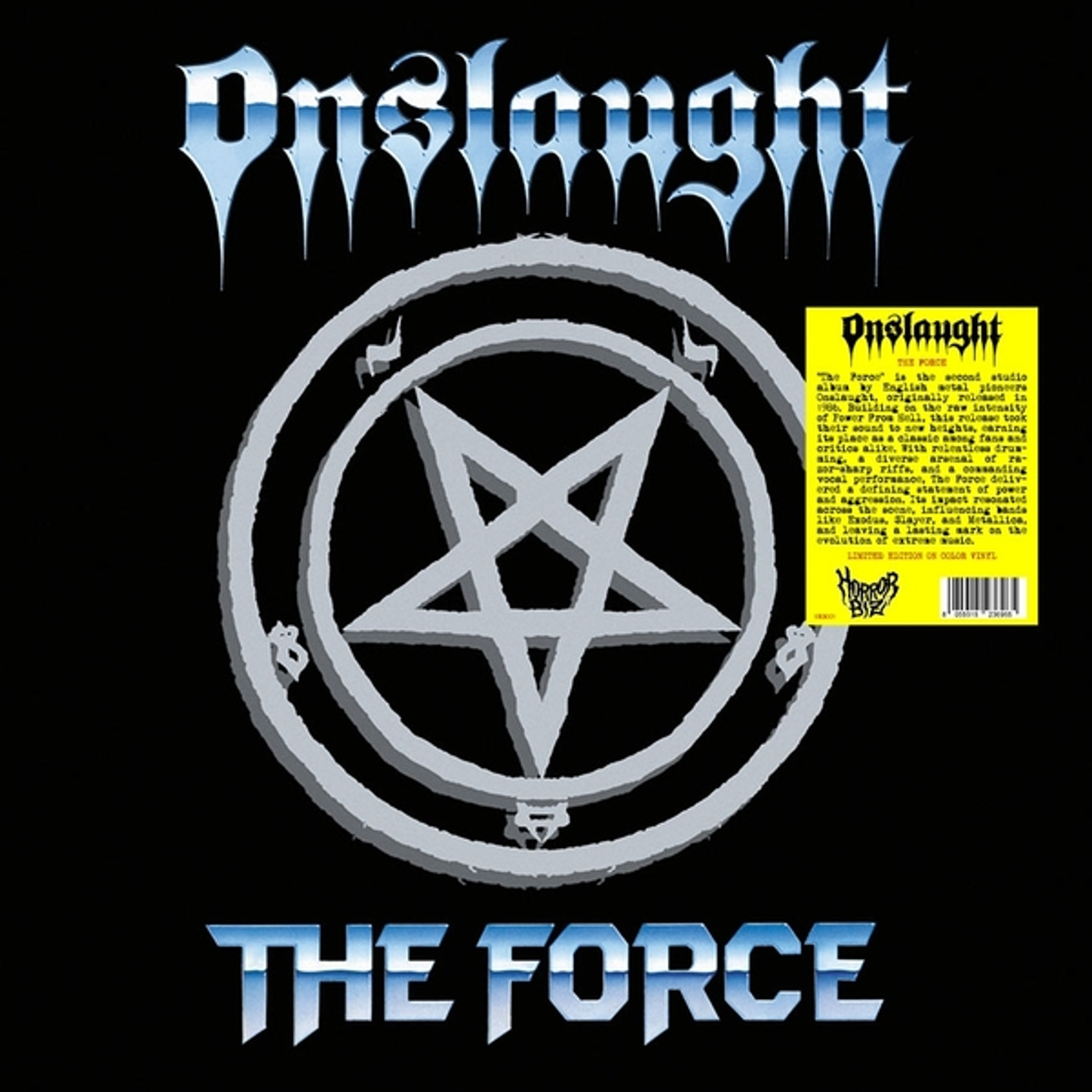 ONSLAUGHT - The Force LP (Black Vinyl) (1986 VAP Japan