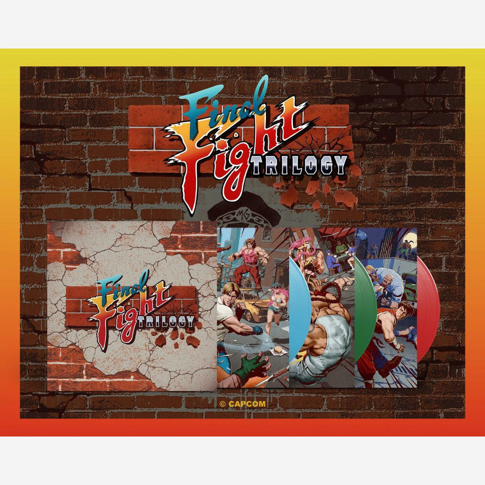 CAPCOM SOUND TEAM: Final Fight Trilogy 3LP - TWO HEADED DOG