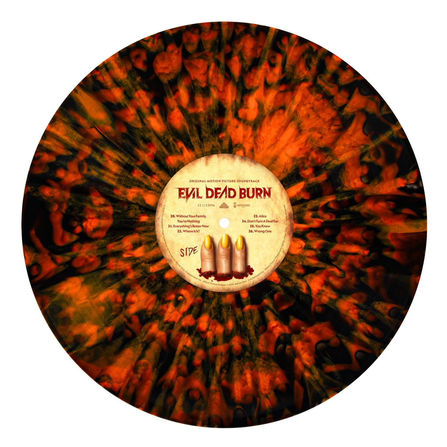洋楽レコード　Demonic Emotions Stock~ WWRD DOUBLE DANGER: Evil Dead Burn (Original Motion Picture Soundtrack