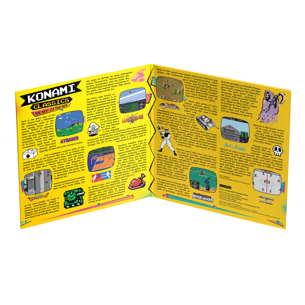 KONAMI KUKEIHA CLUB: Konami Classics: The Best Of The NES (Yellow
