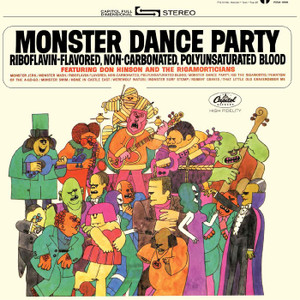 DON HINSON AND THE RIGAMORTICIANS: Monster Dance Party (Orange & Black Splatter Vinyl) LP DON HINSON AND THE RIGAMORTICIANS: Monster Dance Party (Orange & Black Splatter Vinyl) LP