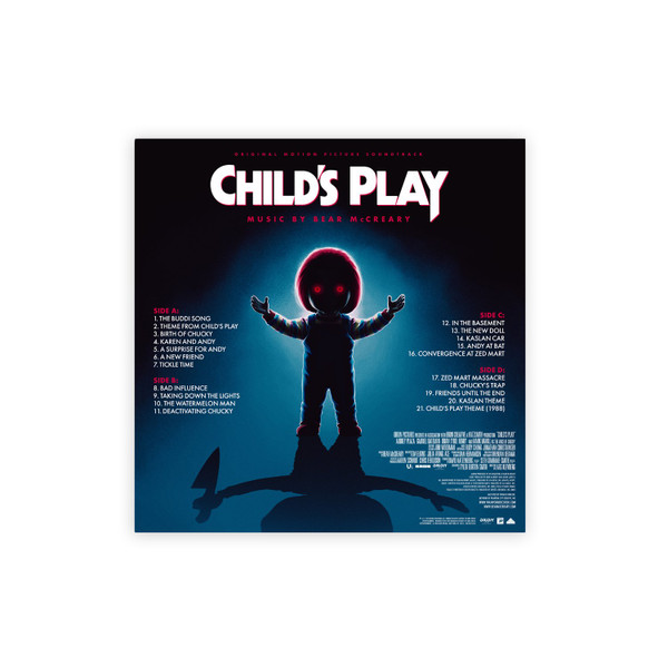 BEAR MCCREARY: Child's Play (2019): (Original Motion Picture Soundtrack) 2LP