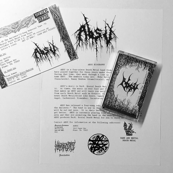 ABSU: Return of the Ancients (Demo 1991) Cassette