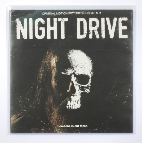 JOSH STAPLES: Night Drive OST - Man Outside 'Headlights' Edition (White screenprinted overbag) 7"