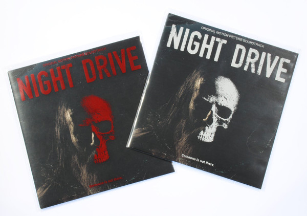 JOSH STAPLES: Night Drive OST - Man Outside 'Taillights' Edition (Red Overbag) 7"