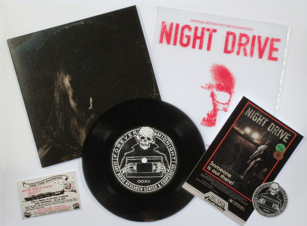 JOSH STAPLES: Night Drive OST - Man Outside 'Taillights' Edition (Red Overbag) 7"