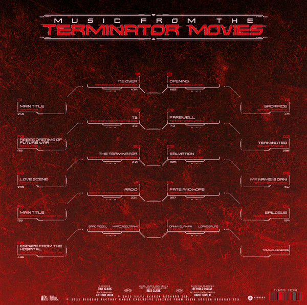 LONDON MUSIC WORKS: Music from the Terminators Movies 2LP