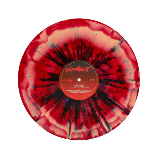 PAUL HERTZOG: Bloodsport (Original Motion Picture SoundtracK) ("Kumite" Splatter) 2LP