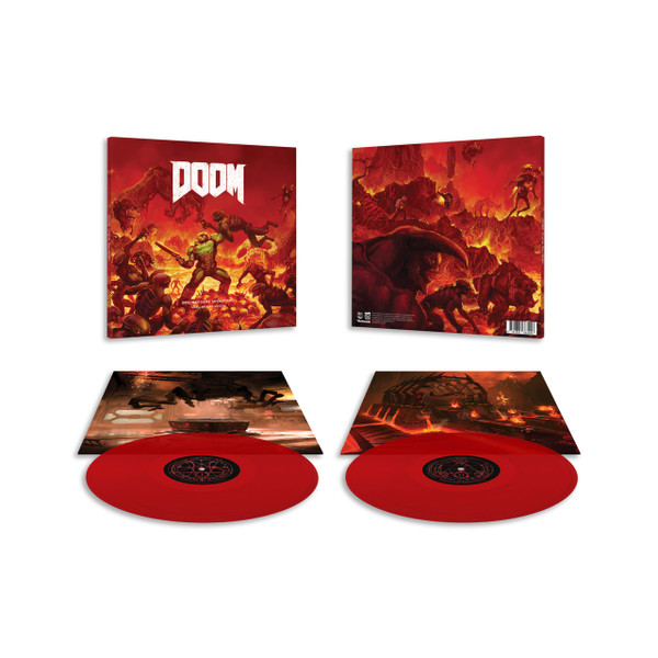 MICK GORDON: Doom (Original Game Soundtrack) (Red Vinyl) 2LP