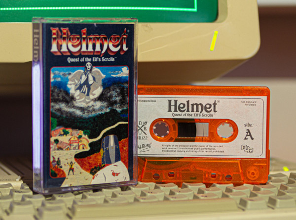 HELMET: Quest of the Elf's Scrolls Cassette