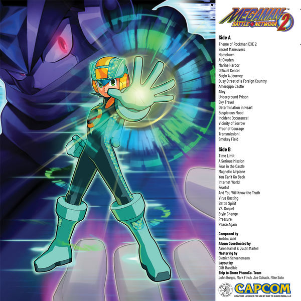 YOSHINO AOKI: Mega Man Battle Network 2 (Original Video Game Soundtrack) LP