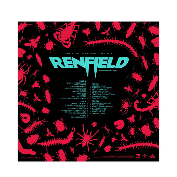 MARCO BELTRAMI: Renfield Original Motion Picture Soundtrack 2LP