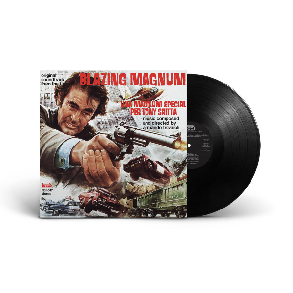 ARMANDO TROVAJOLI: Blazing Magnum - Una Magnum Special Per Tony (Original Soundtrack) LP