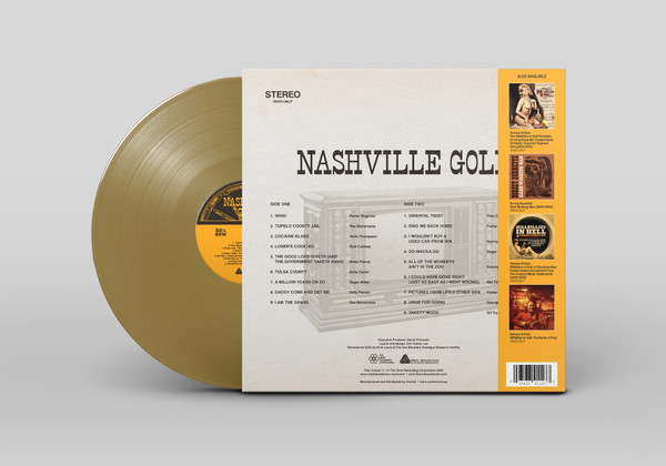 V/A: Nashville Gold: Hayseed Delirium From The Boob Tube Golden Age (1956-1975) LP