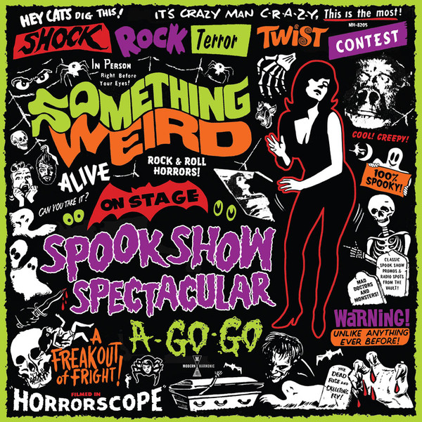 Something Weird - Spook Show Spectacular A-Go-Go (Orange Vinyl) LP+DVD