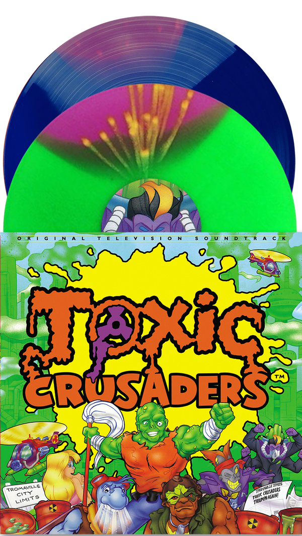 DENNIS C. BROWN: Toxic Crusaders (1991) Tv Series Ost 2LP