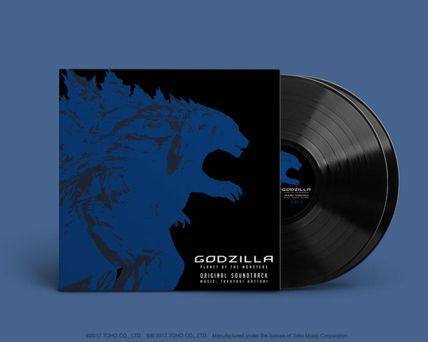 TAKAYUKI HATTORI: Godzilla: Planet of the Monsters (Original Soundtrack) 2LP