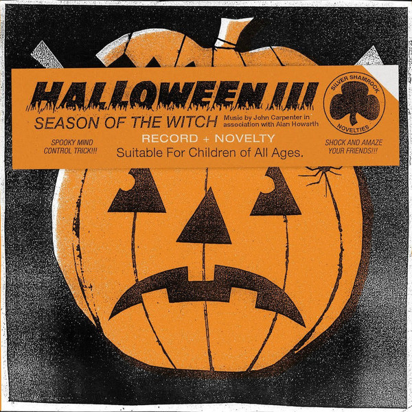 JOHN CARPENTER & ALAN HOWARTH: Halloween III: Season Of The Witch (Black Eco Vinyl) LP