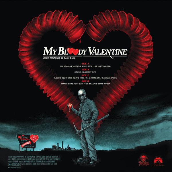 PAUL ZAZA: My Bloody Valentine (1981) (Original Motion Picture Score) 2LP