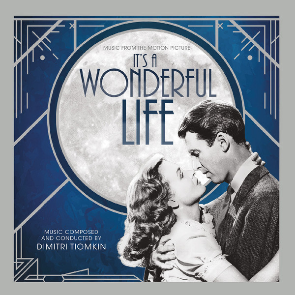 DIMITRI TIOMKIN: It's a Wonderful Life (Music from the Motion Picture) (Burgundy "Zuzu's Petals" Vinyl) LP