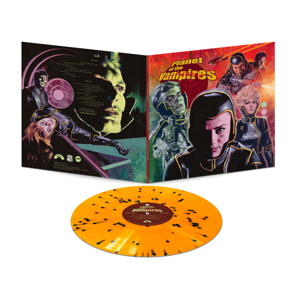 GINO MARINUZZI, JR.: Planet Of The Vampires (Original Motion Picture Soundtrack (Aura Splatter vinyl) ) LP