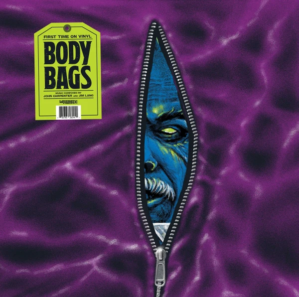 JOHN CARPENTER: Body Bags (Original Motion Picture Soundtrack) (Eye Donor Blue Vinyl) 2LP