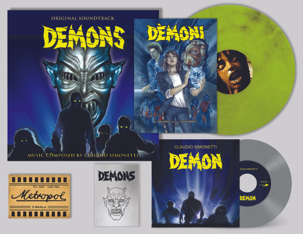 CLAUDIO SIMONETTI Demons (Original Soundtrack Demons Ultra Deluxe Box 35th Anniversary) Boxset