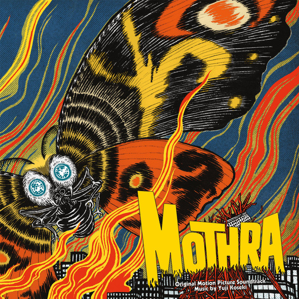 YŪJI KOSEKI: Mothra (Original 1961 Motion Picture Soundtrack) (Black & White Swirl l) 2LP