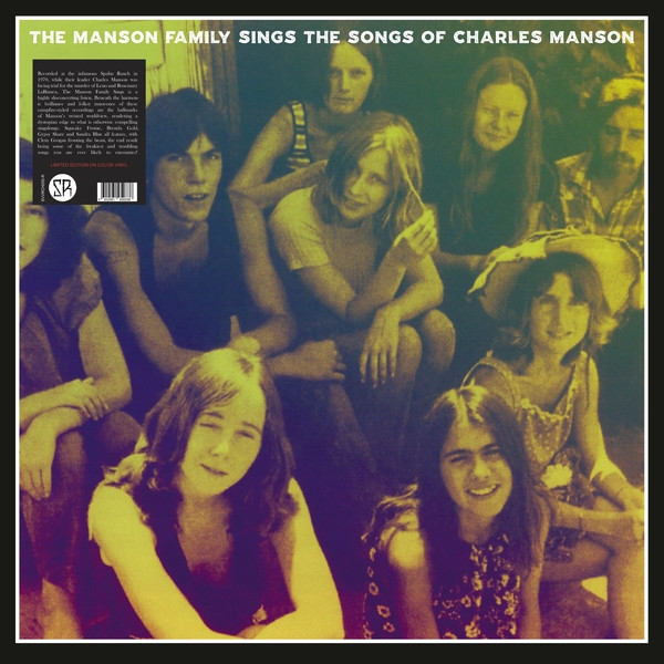 THE MANSON FAMILY: The Manson Family Sings The Songs Of Charles Manson LP