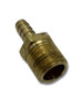 ADAPTER - STRAIGHT - 1/2" NPTF (MALE) X 3/8" HOSE BARB

125HBL-6-8