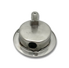 Swagelok Pressure Gauge, 0-6000 PSI, 1/4 inch NPT Connection, Lower Back Mount