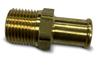 Fitting Adapter, 1/2" Male NPT X 5/8" Hose Barb, Brass