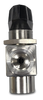 Stainless Steel 3-Piece High Pressure 3-Way Ball Valve, PCTFE Seats, 1/4 in. FNPT