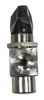 Stainless Steel 3-Piece High Pressure 3-Way Ball Valve, PCTFE Seats, 1/4 in. FNPT