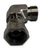 FITTING - 90° ELBOW-6 ORFS MALE X -6 ORFS FEMALE SWIVEL