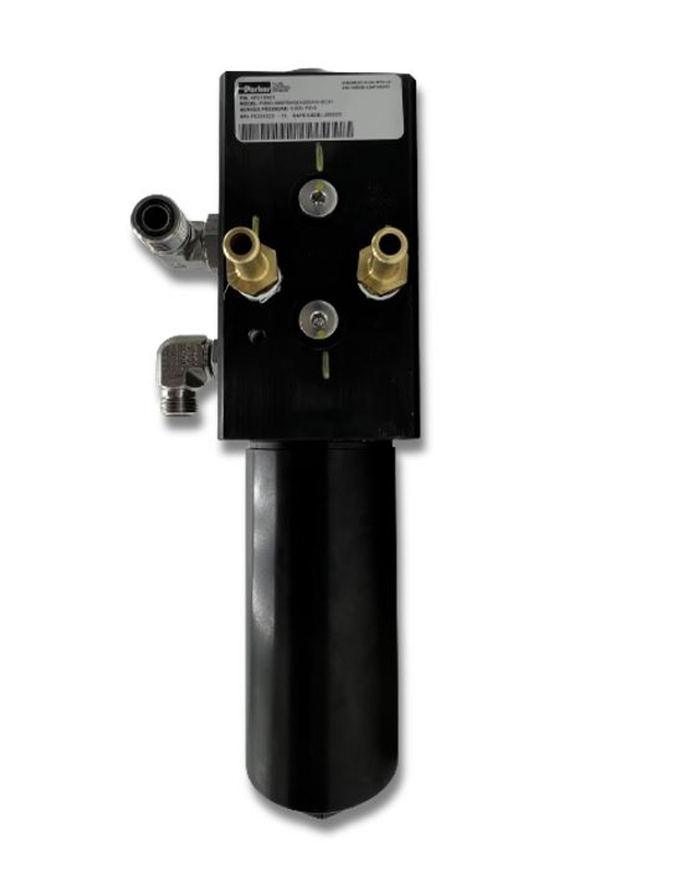 Parker Veriflo FM80 high pressure regulator.  Commonly used in many CCFT Fuel Systems.  MR15-1603 has superseded to MR15-1618, Parker Regulator