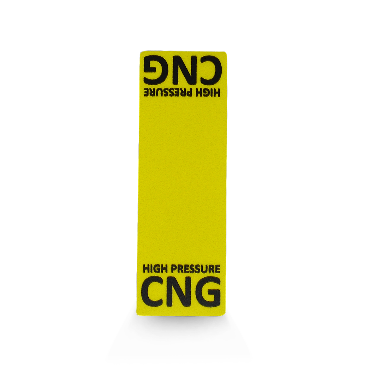 CCFT CNG High Pressure Line Circuit Decal