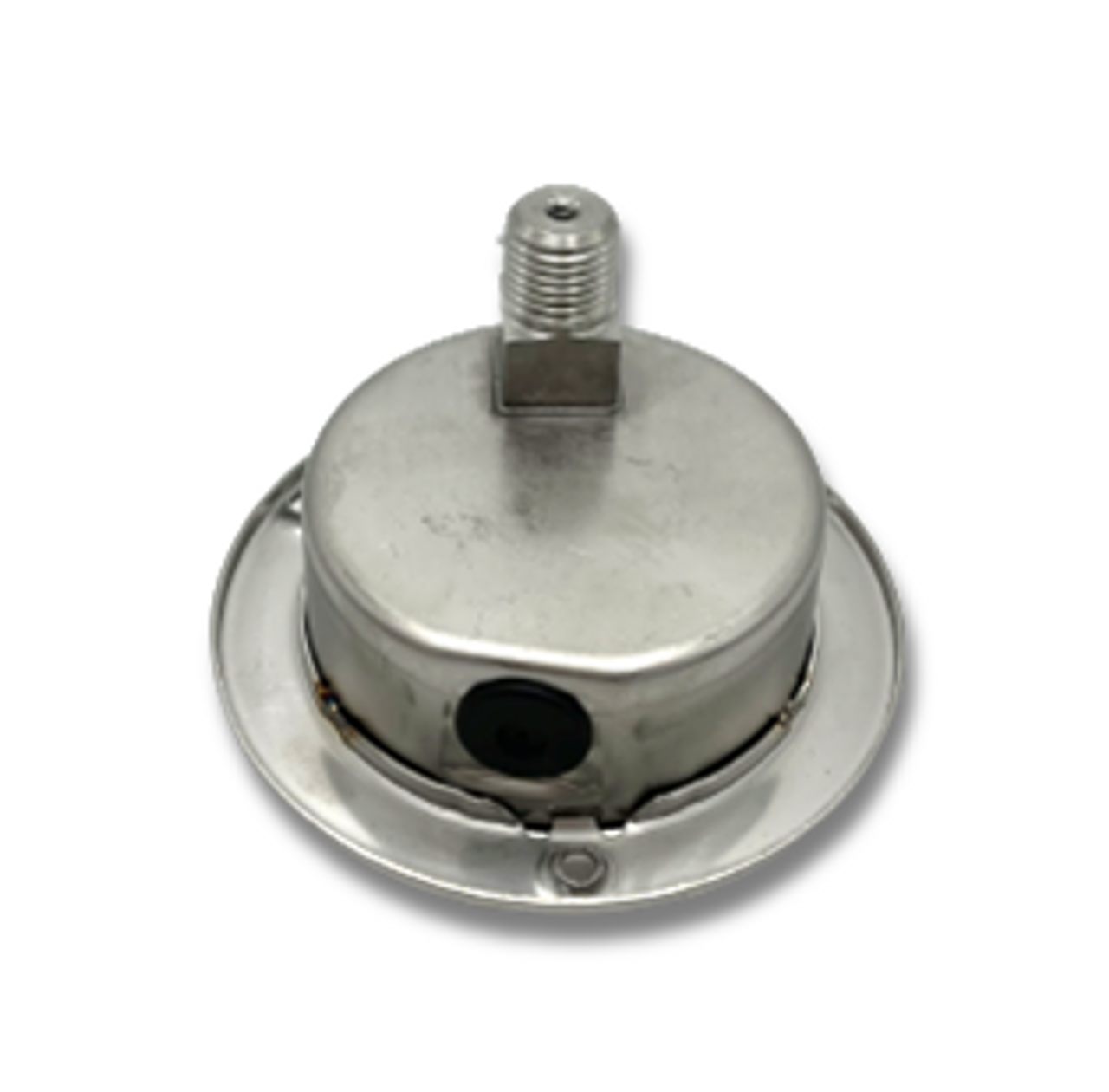 Swagelok Pressure Gauge, 0-6000 PSI, 1/4 inch NPT Connection, Lower Back Mount