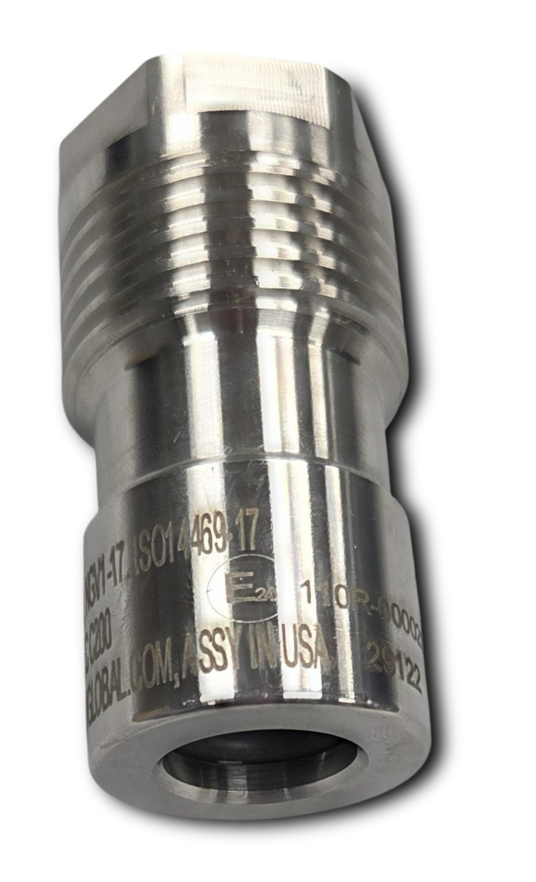 RECEPTACLE - NGV1 P30HD ISO14469 W/ 7/8" -14 UNF QUICK FILL HIGH FLOW